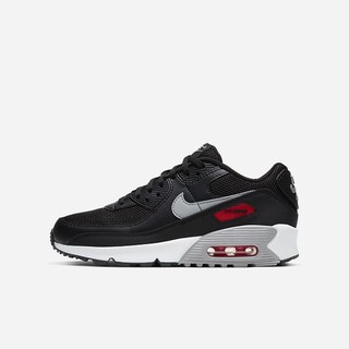 Pantofi Casual Nike Air Max 90 Fete Negrii Rosii Albi Gri | UBCR-06491